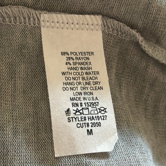 HASHTTAG IN TREND Hacci Long Sleeve Wrap Dress Heather gray top mini dress Sz M - Picture 7 of 7